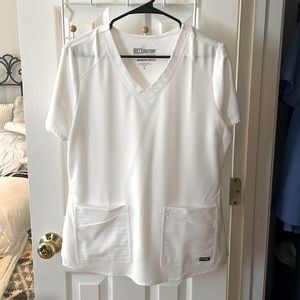 White Grey’s Anatomy Scrub Top